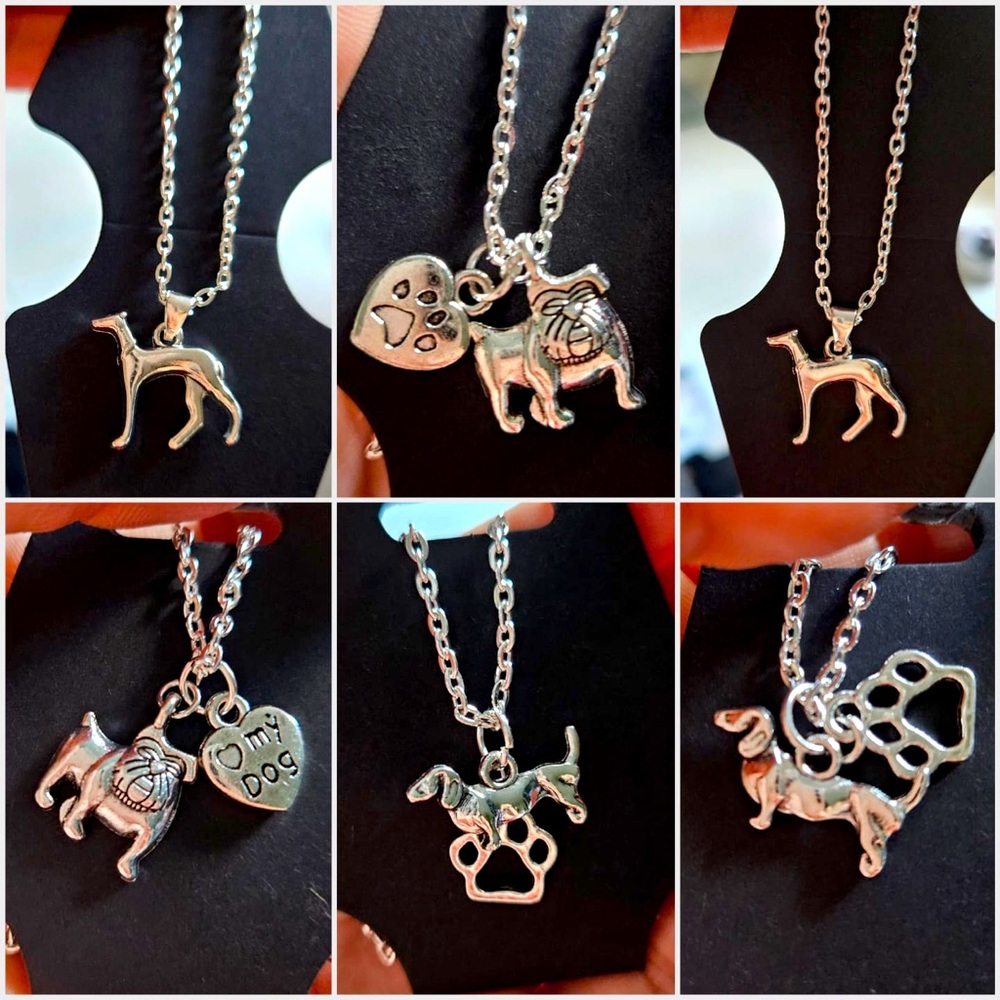 Handmade Dog necklace 🐾🐕 (1)